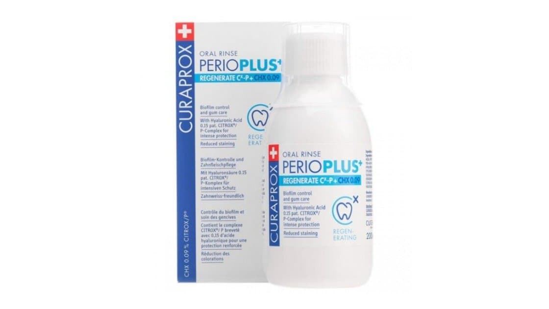 Curaprox Perioplus+ Regenerate 0.09% Mouthwash
