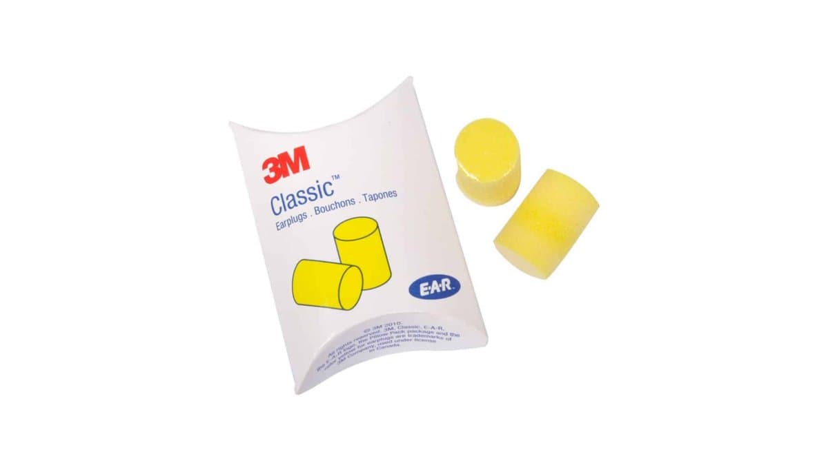 3M Classic Earplugs 1 Pair