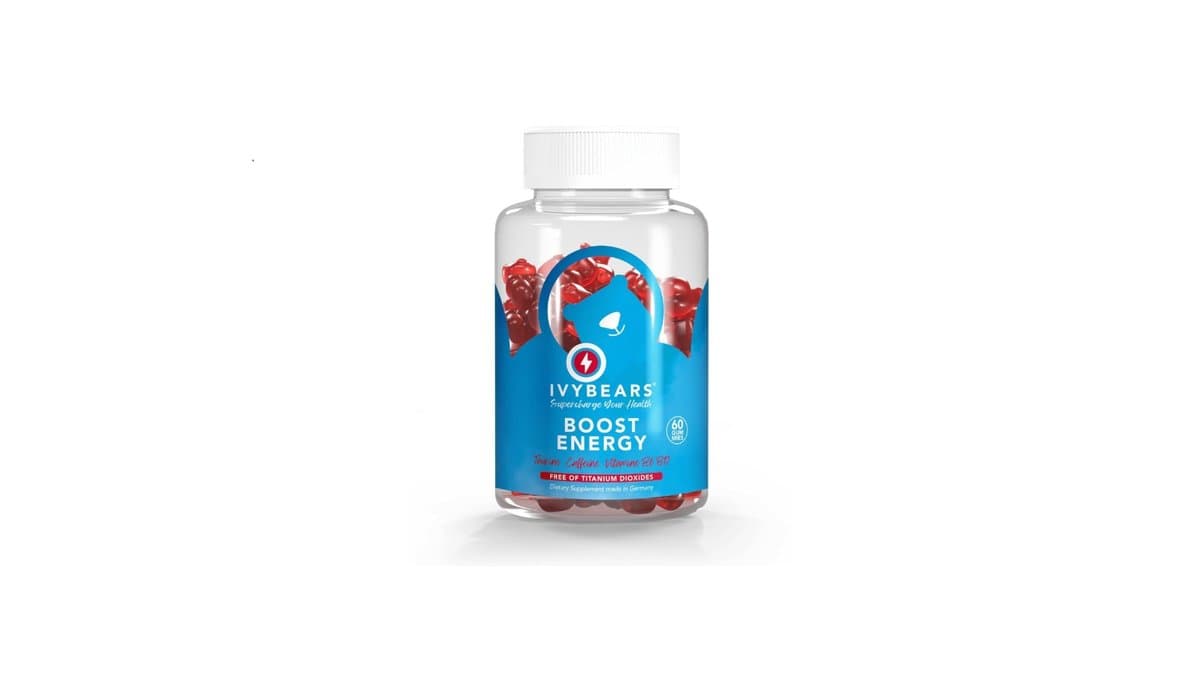 IVYBEARS Boost Energy 60 Chewable Gels